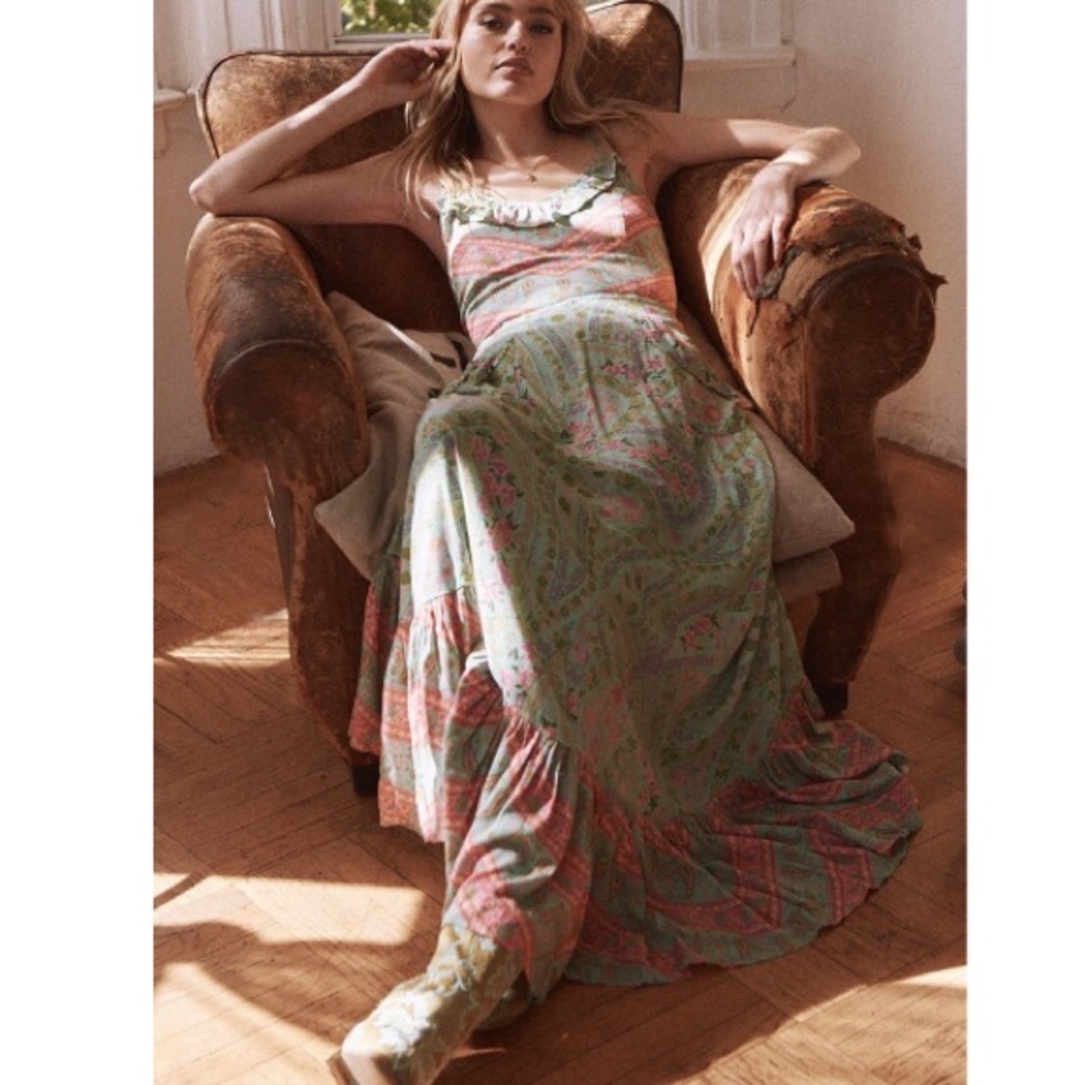 Spell & The Gypsy City Lights Strappy Maxi - Picture 2 of 8